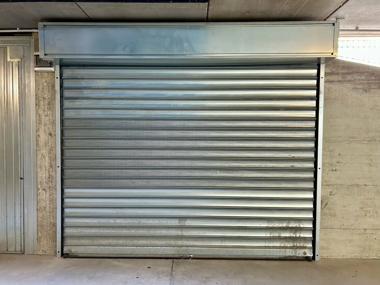 Private underground garage